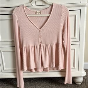 Altar’d State Pink Top
